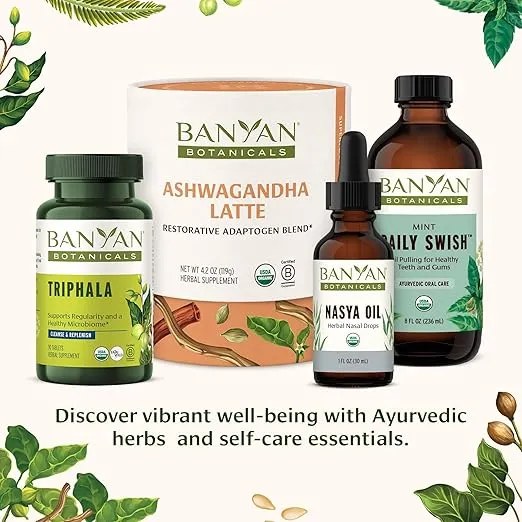 Banyan Botanicals Ashwagandha Tablets – Organic Ashwagandha Root – Renowned Herbal Adaptogen for Natural Energy Support and Stress Support* – 180 Tablets – Non-GMO Sustainably Sourced Vegan
