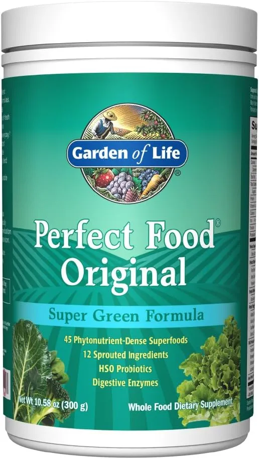 Garden of Life, Perfect Food Original - 300g Powder