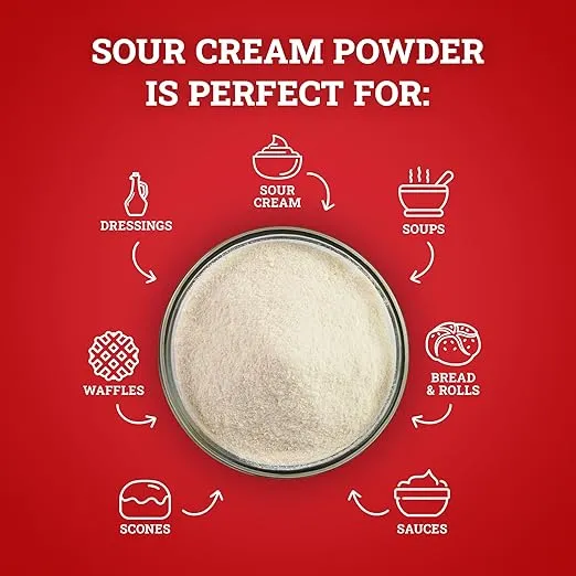 Hoosier Hill Farm Sour Cream Powder, 1LB (Pack of 1)