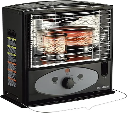 Dura Heat DH1100 Radiant Kerosene Heater, Black