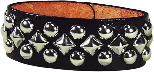 Realeather Solid Natural Veg Tan Leather Bracelet, Natural, Pack Of 8 US