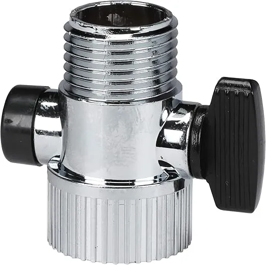 DANCO Energy-Saving Shower Shut-Off Valve, Chrome, 1/2-Inch IPS, 1-Pack (80782X)