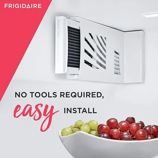 Frigidaire PAULTRA Pure Air Ultra Refrigerator Air Filter with Carbon Technology to Absorb Food Odors, 6.5" x 4.75"