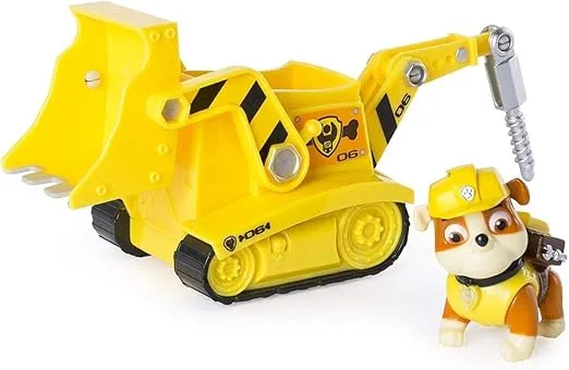Paw Patrol - Rubble’s Diggin’ Bulldozer - Figure & Vehicle