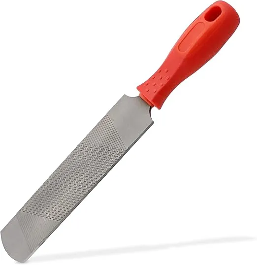 Rural365 Farrier Rasp File and Rubber Handle - Mini Rasp Hoof File Equine Hoof Rasp for Horses, Pig Hoof File, Goat Rasp