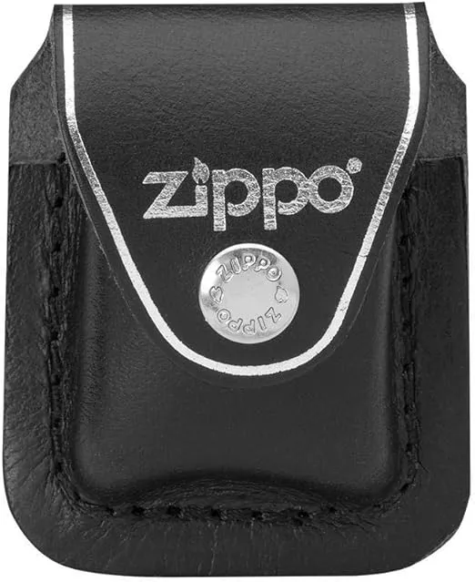 Zippo Lighter Pouch with Clip, Black