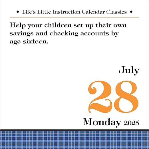 Life's Little Instruction 2025 Day-to-Day Calendar