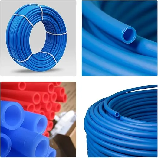 Pex-A Tubing 1 Inch x 100 Ft Pex Tube Coil, Non-Barrier Pex Pipe for Potable Water, 1" Pex Flexible Water Tubing for Plumbing, Blue Pex Tubing
