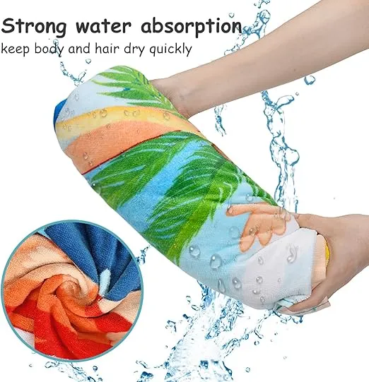 Catalonia Hooded Bath Towel for Boy 2-6 Years Old,100% Cotton Swim Poncho Towel, Sand Proof Beach Pool Towel for Child Kids Toddler