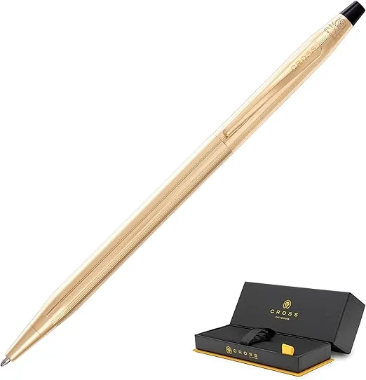 Classic Century 23kt Gold Plated Ballpoint Pen With 23kt Gold Plated Appointments