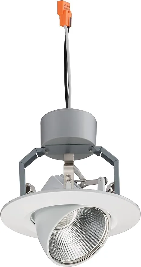 Lithonia Lighting 4IGMW LED 30K 90CRI M6 640 lm 3000K LED iGimbal Module, 4", Matte White