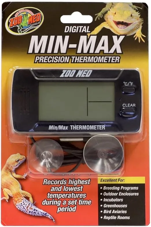 Zoo Med Digital MIN MAX Thermometer