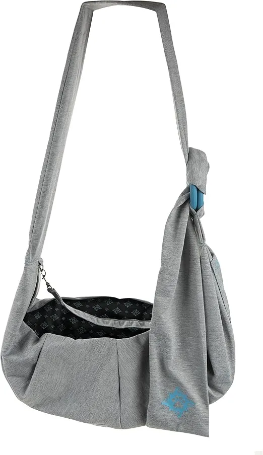 Sherpa Sling Hands-Free Wearable Pet Carrier - Gray, One Size