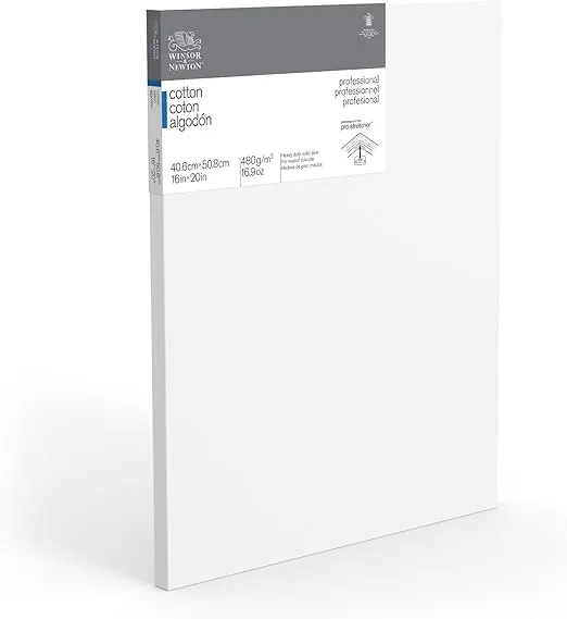 Winsor & Newton Professional Cotton Canvas, 16" x 20"