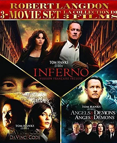 Robert Langdon 3-Movie Set (The Da Vinci Code/Angels & Demons/Inferno)