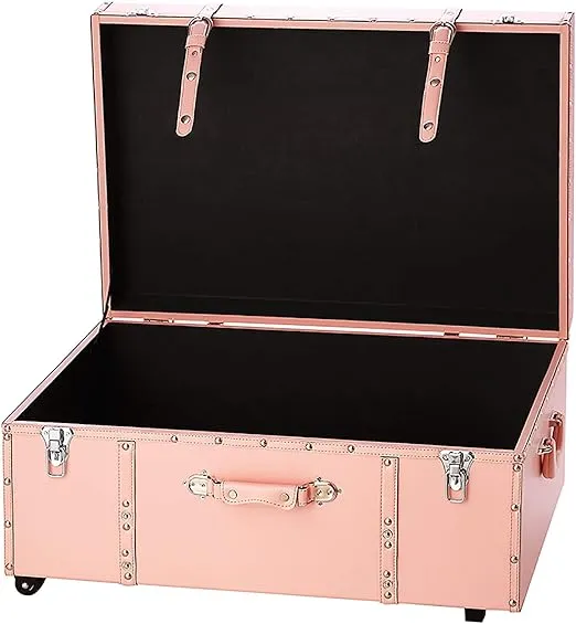 DormCo Texture® Brand Trunk - Rose Quartz