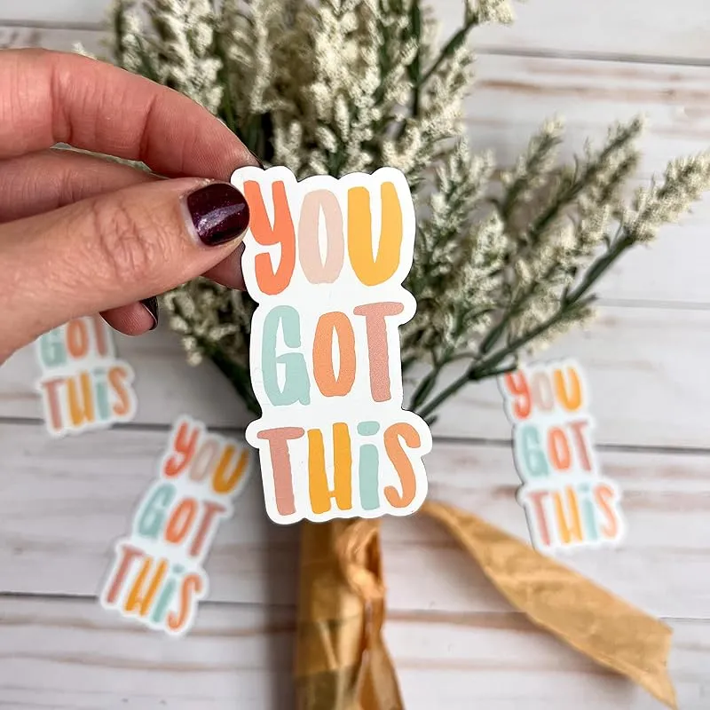 fun magnets | Cute fridge magnets | You got this refrigerator magnet | Inspirational quotes | You can do hard things