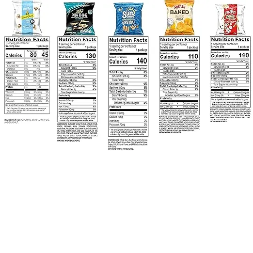 Frito Lay Ultimate Smart Care Package 2.0, Variety Assortment of Snacks (Pack of 40)