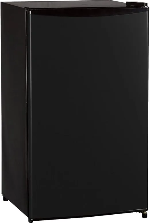 Midea WHS-121LB1 Mini fridge Small Refrigerator 3.3 Cubic Feet Black for Bedroom Office or Dorm with Adjustable Remove