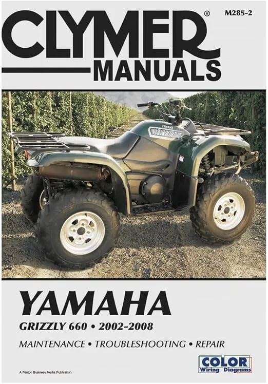 Repair Manuals for Yamaha GRIZZLY 660 4x4 2002-2008