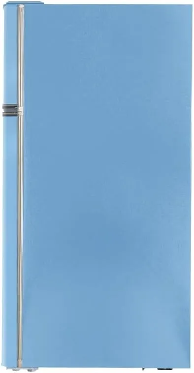 ARCTIC CHEF ACFR105BLUE RCA RFR1055-BLUE, RETRO 2 Door Apartment Size Refrigerator with Freezer, blue, 10 cu ft
