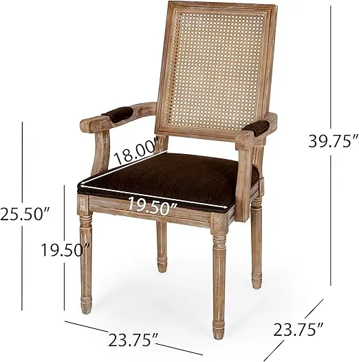Christopher Knight Home Maria DINING CHAIR SETS, Wood, Brown + Natural