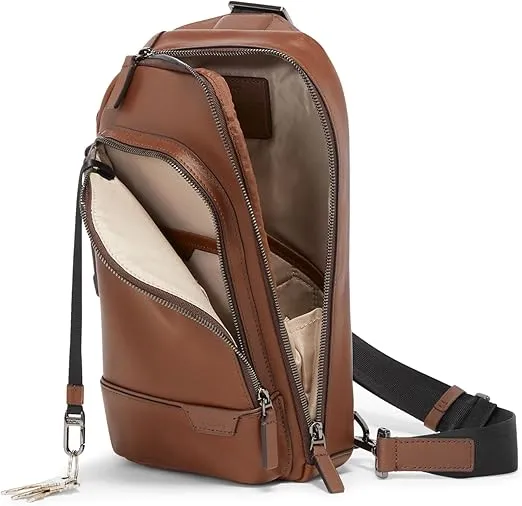TUMI - Harrison Gregory Sling - Cognac Leather