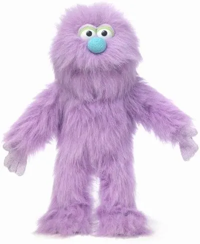 Purple Monster Marionette String Puppet