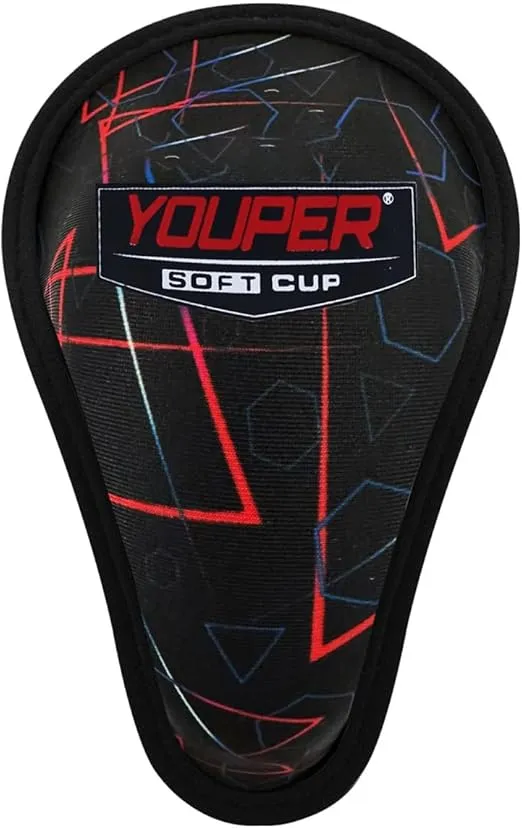 Youper Youth Elite Soft Foam Protective Cup (Ages 7-12), Boys Athletic Cup for Baseball, Football & T-Ball