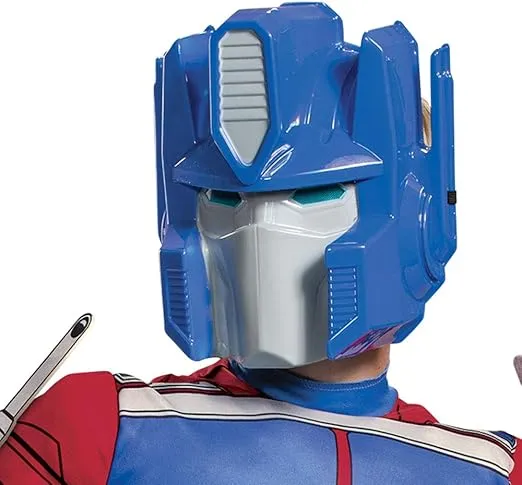 Optimus Prime Costume, Muscle Transformer Costumes for Boys, Padded Character Jumpsuit, Kids