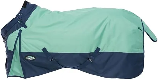 Tough1 1200D Turnout Blanket with Snuggit (300 Fill) Sea Glass 69"