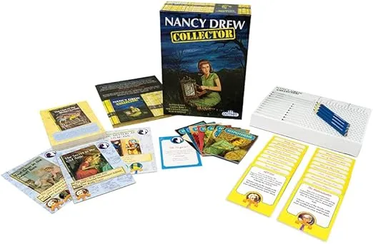 Nancy Drew Collector Card Game - A Game of Logic and Deduction - for 2 to 4 Players Ages 8 and up by Outset