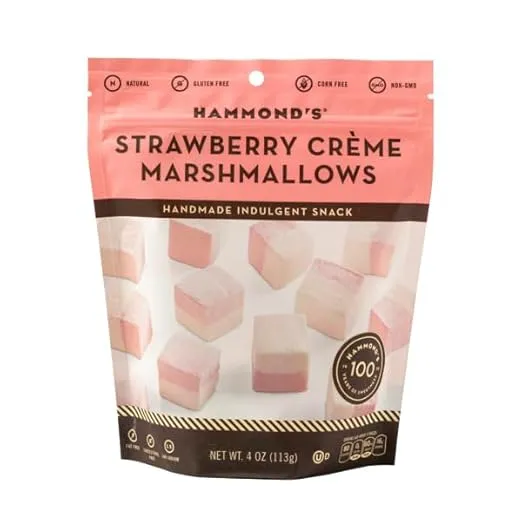 Hammonds, Valentines Strawberry Marsh, 4 Ounce