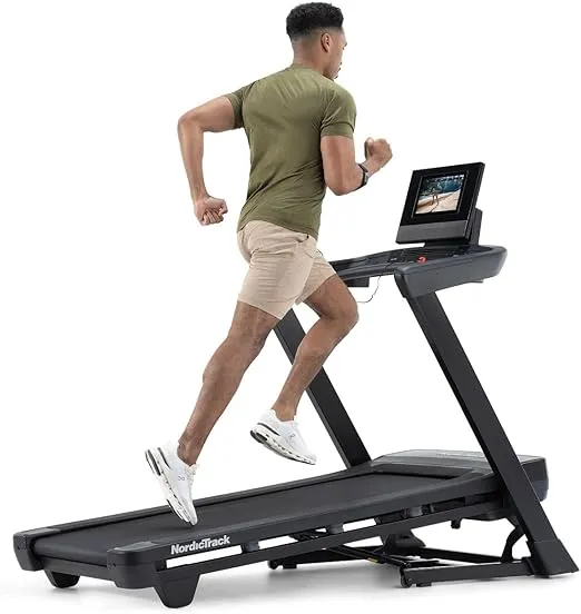 NordicTrack T Series: Perfect Treadmills for Home Use, Walking or Running Treadmill with Incline, Bluetooth Enabled, 300 lbs User Capacity