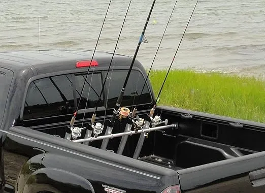 Inshore Rod Holder for Truck Bed (4 Rod Holder)