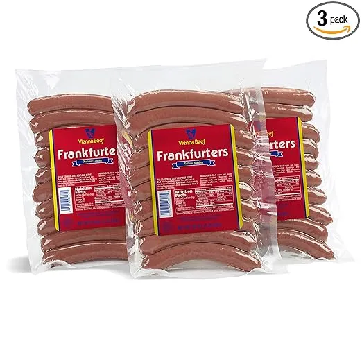 Vienna® Beef Natural Casing Hot Dog 10 Per Pack (3 Pack)