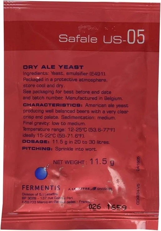 Safale US-05 11.5 g
