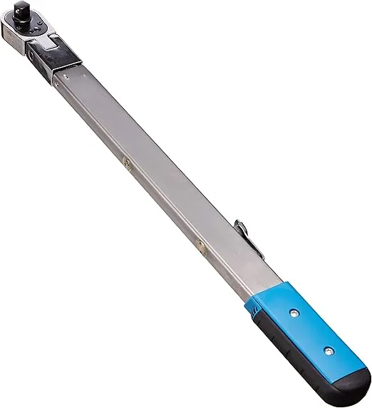 Precision Instruments PREC3FR250F Silver 1/2" Drive Split Beam Torque Wrench with Flex Head