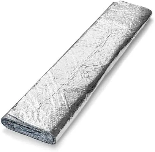 Second Skin Heat Wave Pro – Jute with Reinforced Foil – Headliner and Under Carpet Insulation (3/8" Thick, 12 Sq. Ft., 3' x 4' Sheet)
