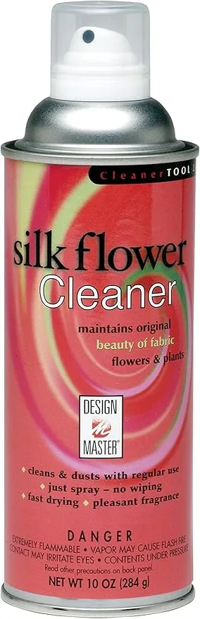 Design Master 280 Silk Flower Cleaner Spray, 10-Ounce