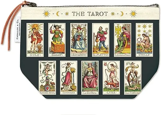 Cavallini Papers & Co. Tarot Vintage Pouch, Multi