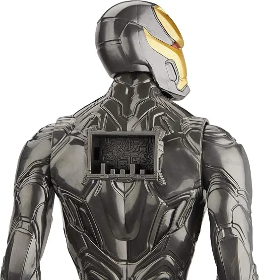 Avengers Marvel Titan Hero Series Blast Gear Iron Man Action Figure, 12-Inch Toy, Inspired by The Marvel Universe, for Kids Ages 4 and Up