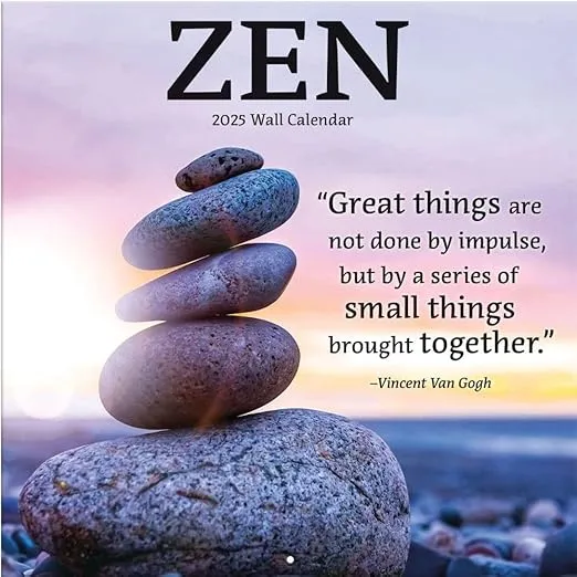 TURNER PHOTOGRAPHIC Zen 12x12 Photo Wall Calendar (25998940060)