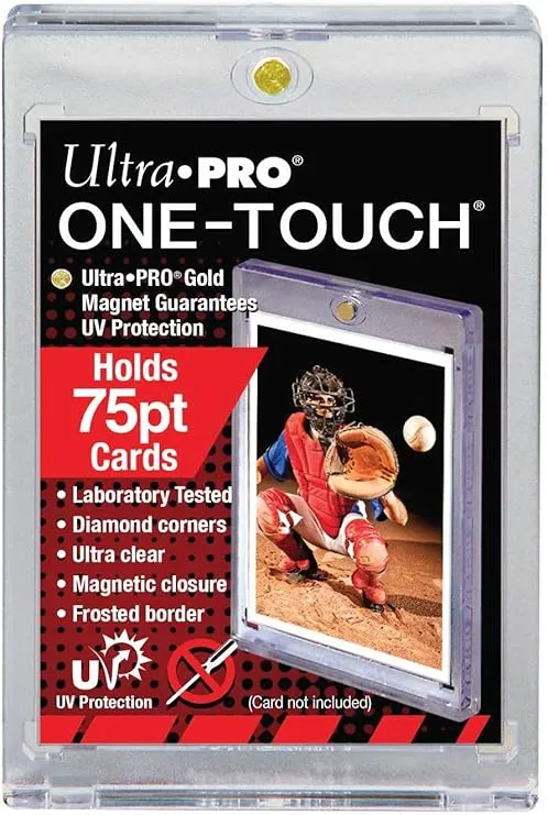 1 (One) 75pt Ultra Pro One-Touch Magnet Card Holder for Thicker Baseball and other Trading Cards