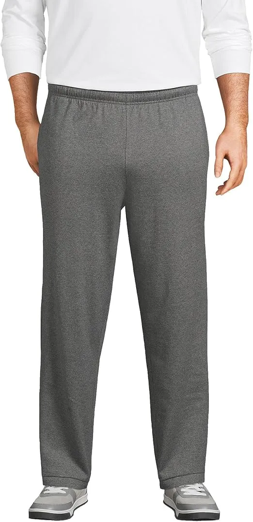 Lands' End Men's Jersey Knit Sweatpants