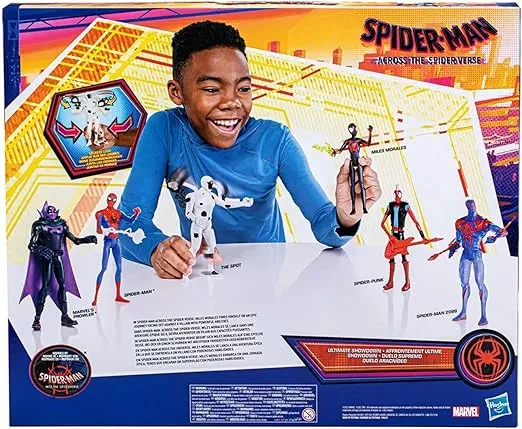 Marvel Spider-Man Across The SpiderVerse 6 Inch Ultimate Showdown Figure 6-Pack