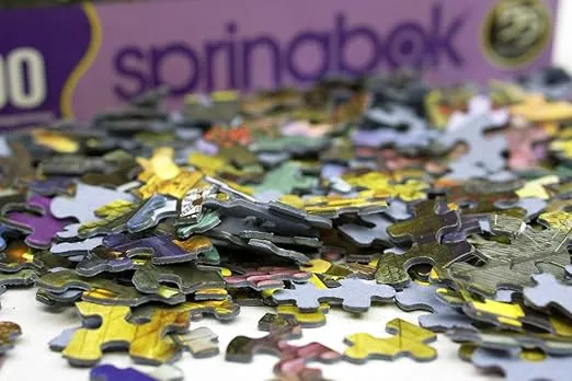 Springbok Cookies and Christmas 500 Piece Jigsaw Puzzle - Colorful Holiday Puzzle That Will Make Your Mouth Water