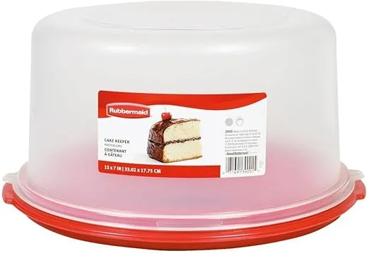 Rubbermaid Cake Container, Pack of 1, Clear