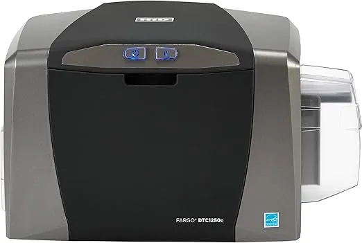 Fargo DTC1250e Single Sided ID Card Printer + Ethernet Connectivity (50020)