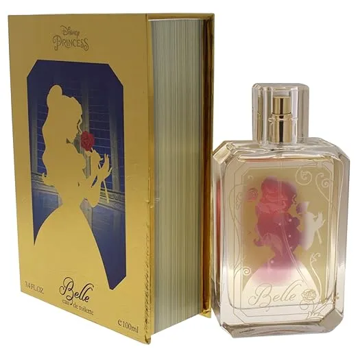 Princess Belle Eau de Toilette Spray for Kids, 3.4 Ounce